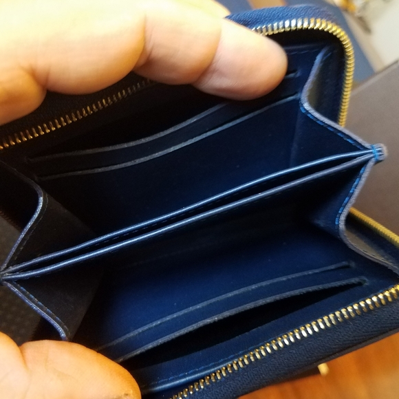 SOLD@! Auth. Louis Vuitton Ikat BlueVernis Flora - Picture 4 of 7